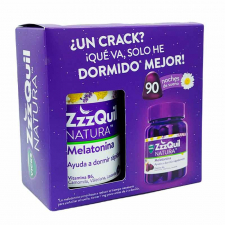 Zzz Quil Natura 90 Gominolas Vicks