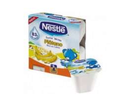 Nestle Postre Lacteo Platano 4 Unidades - Farmacia Ribera
