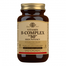 Solgar B-Complex 50 100 Cápsulas Vegetales