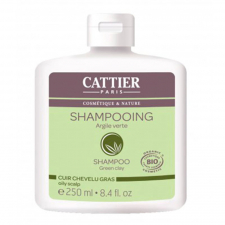 Cattier Champu Cuero Cabelludo Graso (Arcilla Verde)250Ml