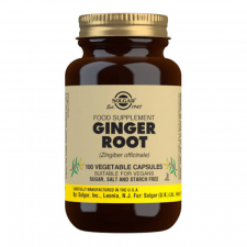 Solgar Jengibre 100 Cápsulas Vegetales