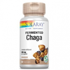 Solaray Chaga Fermented 500 Mg 60 Veg  Caps