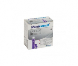 Glucoject Lancetas Menalancet 50 Unidades - Farmacia Ribera