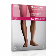 Media Corta Fuerte Puntera Abier Farmalastic Med - Farmacia Ribera