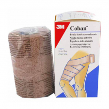 Venda Elastica Coban 1584F 4,5X10 Beige - Ortogras