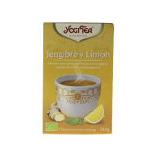 Yogi Tea Jengibre y Limón Bio Infusión 17 Bolsitas