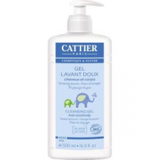 Cattier Gel Bańo Bebe Cabello/Cuerpo 500 Ml