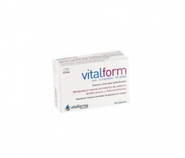 Vitalfarma Vitalform 30 Cápsulas - Farmacia Ribera