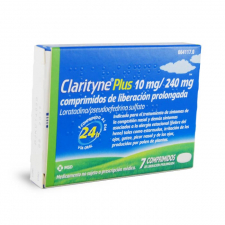 Clarityne Plus (10/240 Mg 7 Comprimidos Liberacion Prolongada) - Bayer