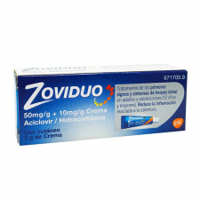 Zoviduo 50mg/g + 10mg/g Crema 1 Tubo 2 Gramos