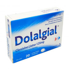 Dolalgial Clonixino Lisina 125 Mg 20 Comprimidos Recubiertos