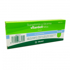 Supositorios De Glicerina Vilardell Niños 1,58 G 12 Supositorios