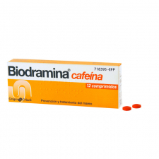 Biodramina Cafeina (12 Comprimidos) - Aquilea-Uriach