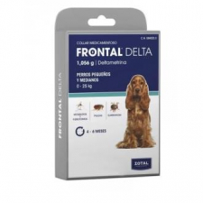 Frontal Delta Collar 60 Cm Antiparasitario Perros Vet