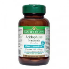 Nature'S Bounty Acidophilus Mast Sabor A Fresa 60 Comp Mast