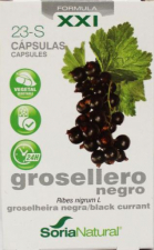 Soria Natural Cap. S 23 Grosellero Negro XXI 30 Cap.