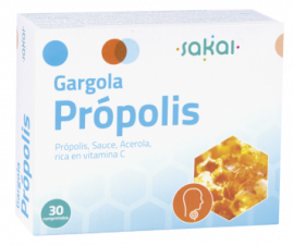 Gargola Propolis 30Comp.Masticables - Sakai