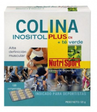 Colina Inositol Plus + Te Verde 120 Comp. - Varios