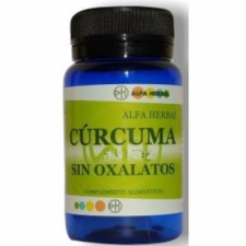 Alfa Herbal Curcuma Sin Oxalatos 350 60 Caps