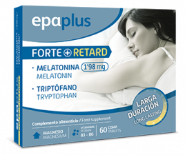 Epaplus Melatonina Forte+ Retard-Triptofano 60 Comp - Varios