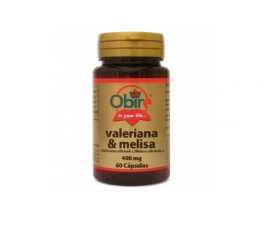 Obire Valeriana+Melisa 60 Cápsulas - Farmacia Ribera