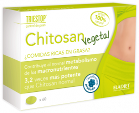 Triestop Chitosan Vegetal 60 Comp. - Eladiet