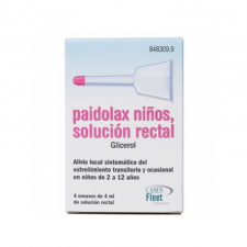 Paidolax (3.28 Ml Solucion Rectal 4 Enemas 4 Ml) - Varios