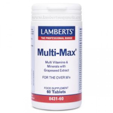 Multi-Max (Vit+Min+Amin) (1Al Dia) 60Comp.