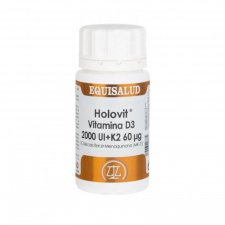 Equisalud Holovit Vitamina D3 2.000 Ui + K2 60 Mg 50 Cápsulas