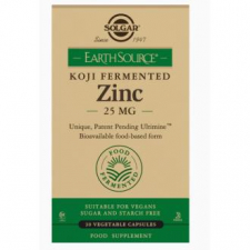 Solgar Earth Source Koji Zinc 25Mg. 30 Capsveg.