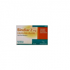 Sindiar (2 Mg 20 Cápsulas) - Teva