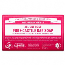 Dr. Bronner“S Jabon En Pastilla Rosas 140 G