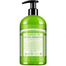 Dr. Bronner“S Jabon De Azucar Lemongrass-Lima 710Ml.