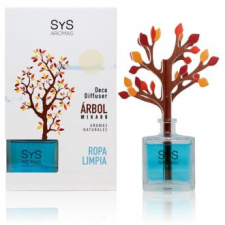 Sys Ambientador  Difusor Arbol Ropa Limpia 90Ml.