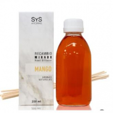 Sys Recambio Ambientador  Mango 200Ml.+Palos