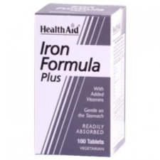 Iron Formula Plus 100 Tabletas Health Aid