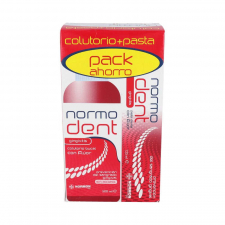 Normodent Gingivitis Pack Pasta Dental + Colutorio