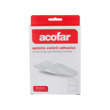 Aposito Acofar Esteril Adhesivo 10X8 10Uds