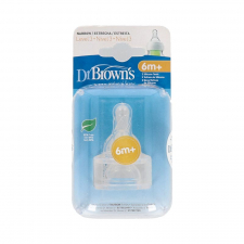 Tetina Browns Sil 6+M Std 3Un