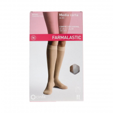 Media Farmal Cor Nor C/Punt Beige T/Eg 26-27 Cm 2 Un