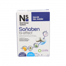 Ns Soñaben Bi-Effect Melatonina 1,85 Mg 60 Comp