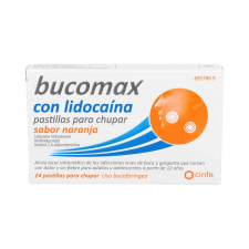 Bucomax Lidoc Naranja 24 Past