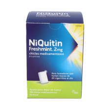 Niquitin Freshmint 2 Mg 100 Chicles Medicamentosos
