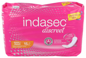 Absorb Inc Orina Ligera Indasec Maxi 24 U - Varios