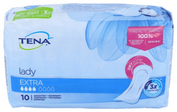 Absorb Inc Orina Ligera Tena Lady Extra 10 U - Varios