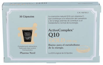 ActiveComplex Q10 Gold 100M 30 Cápsulas Pharma Nord