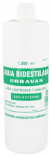 Agua Bidestilada Orravan 1 L