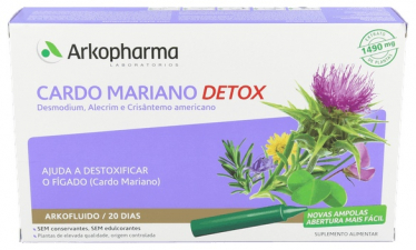 Arkopharma Cardo Mariano 20 Ampollas - Farmacia Ribera