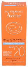 Avene Proteccion Spf 20 Emulsion 50 Ml