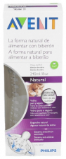 Avent Biberón Natural De Cristal 240 Ml - Farmacia Ribera
